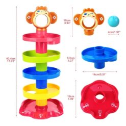 Spirale balles multicouleurs - huanger-21481