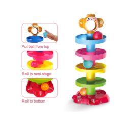 Spirale balles multicouleurs - huanger-21483