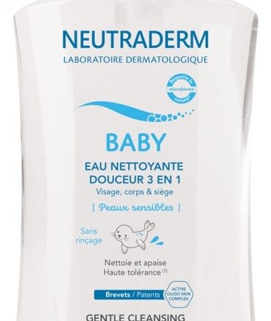 Neutraderm Baby Eau nettoyante douceur 3en1 / 1L- Gilbert