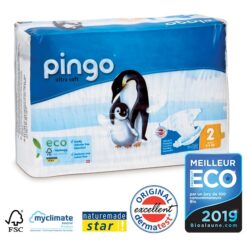 Offre spéciale Couches écologiques réspirantes Pingo 2 paquets Mini Taille 2 (3-6kg) 42 couches-21865