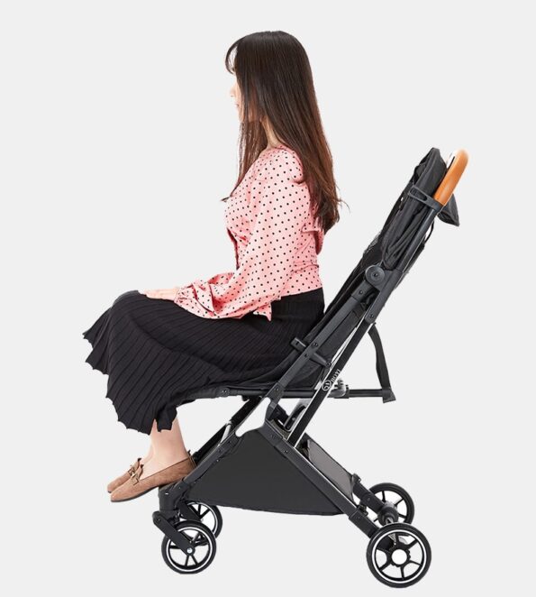 Poussette Compacte – Noir-0