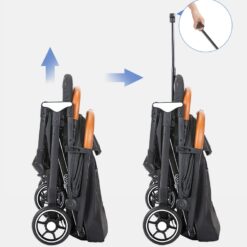 Poussette Compacte - Noir-21784