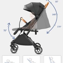 Poussette Compacte - Noir-21785