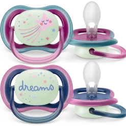 Lot de 2 Sucettes Ultra Air Night (6-18 mois) - Philips Avent