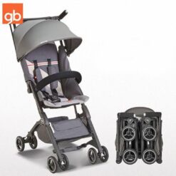 Poussette GB Pockit + 3S all terrain  Ultra-compacte De 6 mois à 3 ans - Gris