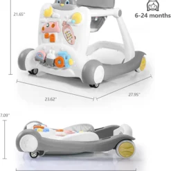 Trotteur Baby Walker 3-en-1 Multifonctionnel - X100