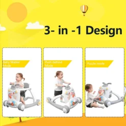 Trotteur Baby Walker 3-en-1 Multifonctionnel - X100