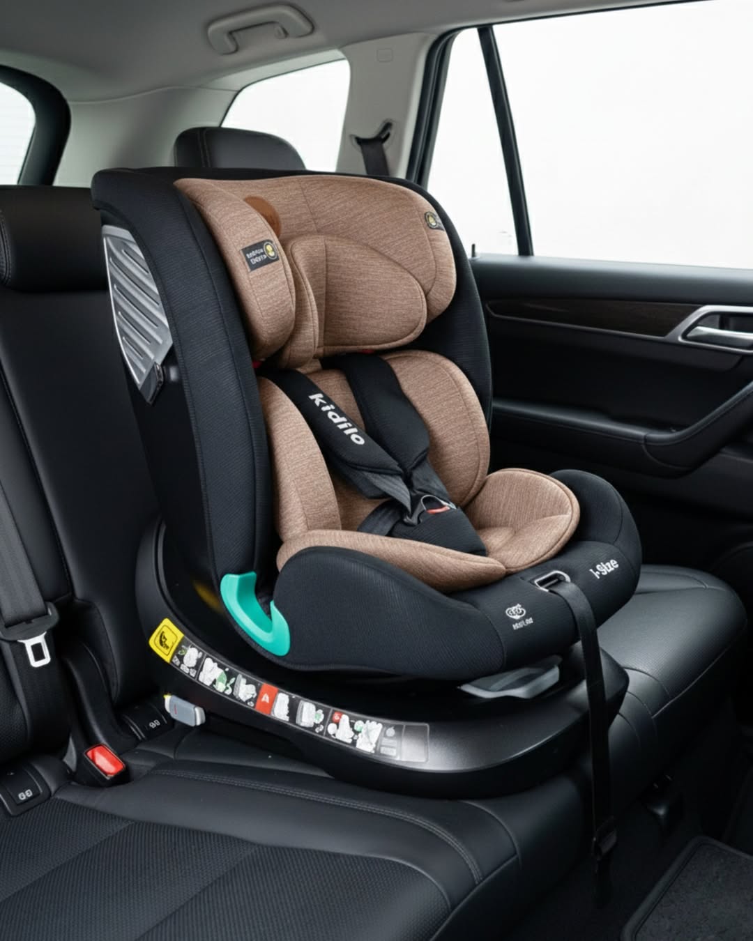 Siège auto évolutif G509 Isize isofix 0 à 12 ans – Kidilo beige