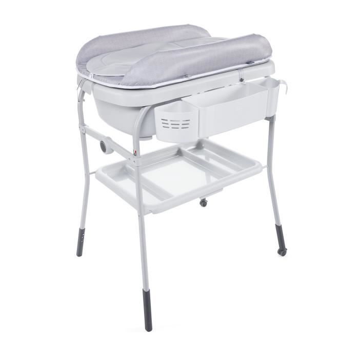 Combi Table De Bain Change Cuddle Bubble Happy Silver Chicco Allobebe Maroc