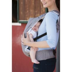Porte-bébé physiologique Denim - Myamaki-22617
