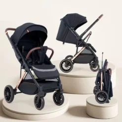 Poussette Réversible valise + Couvre Jambes Anti-Froid + Sac – Kidilo