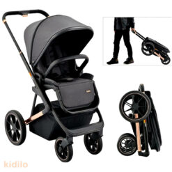 Poussette Deluxe modulaire tout en 1- Kidilo-22789