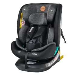 Siège auto évolutif G509 Isize isofix 0 à 12 ans – Kidilo black