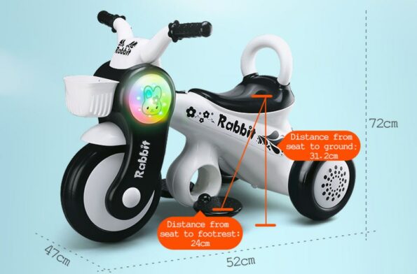 Moto électrique Miffy- Fengda-22814