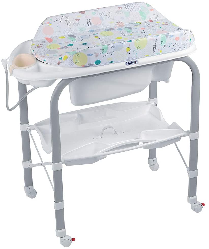 Table à langer pliable avec baignoire ref 4 - Monbébé - CasaKids