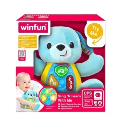 Peluche doudou Chien Musical– Winfun