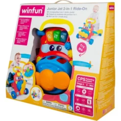Trotteur Junior Jet 2-en-1