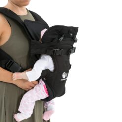 Porte bébé érgonomique ventral et dorsal respirant - MS-23104