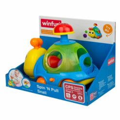escargot musical avec boules à tirer- Winfun -23241