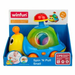 escargot musical avec boules à tirer- Winfun -23242