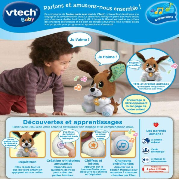 Toutou Parle Avec Moi - VTech -23219