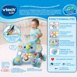 Éléphanteau Trottino pour Apprendre à Marcher - Vtech-23138
