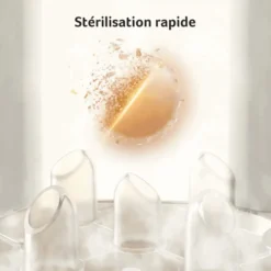 Mammia EasySteam cycle complet stérilisation vapeur séchage arrêt automatique