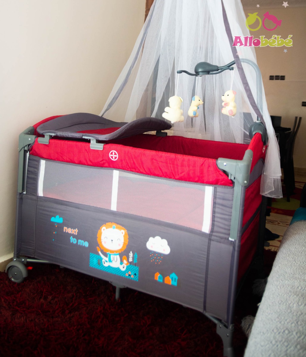 Lit Bebe Cododo 3 en 1 Berceau Bébé 93*57*71-88cm, Réglable en Hauteur LIT  CODODO pour Nouveau-né Gris - KELUODAE - Cdiscount Puériculture & Eveil bébé