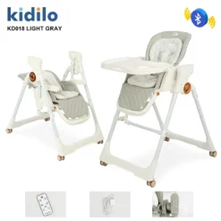 Chaise haute électrique 2 en 1 Kidilo KD018