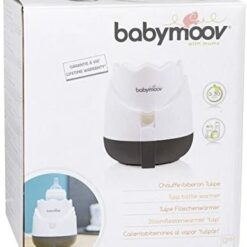 Chauffe-biberon Tulipe Maison/Voiture Cream - Babymoov-23576