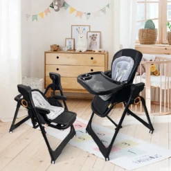 Chaise haute électrique 2 en 1 Kidilo KD018 black
