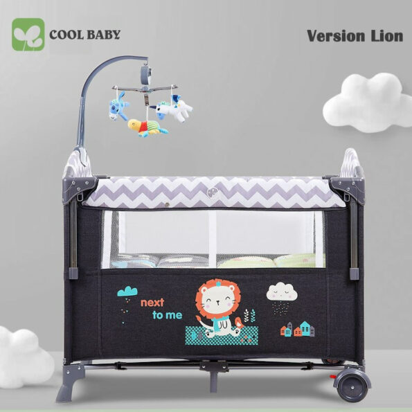Lit bébé Cododo Parc 3 en 1 – Coolbaby-23854