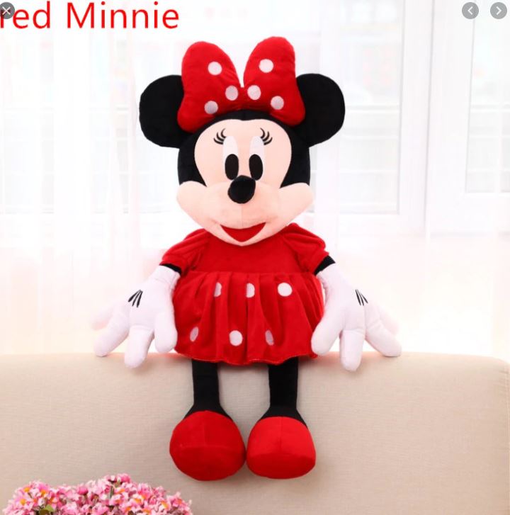 Peluche Minnie douce 48 cm ! - Allobebe Maroc