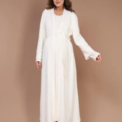 Ensemble pyjama et peignoir respirants - Douceur et confort pour les mamans