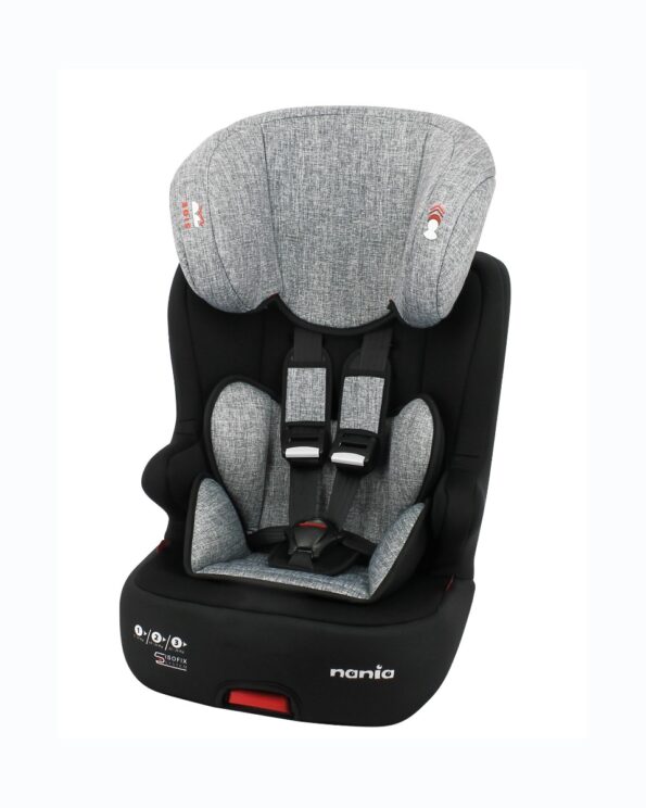 Siège auto isofix RACER – Groupe 1/2/3 (9-36kg) – Nania Silver-23318