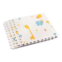 4 dalle puzzle tapis chambre bébé