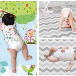 tapis de chambre pour bébé double face