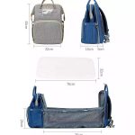 Sac a dos Multifonction couffin + attache poussette-23988