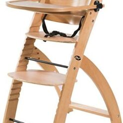 Innovaciones MS Progress Chaise haute en bois Naturel-23976