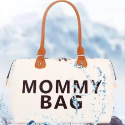 Sac à langer Mommy Bag + 2 Trousses + porte sucette