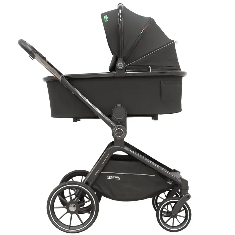 Pack Poussette Trio Élégance Kidilo – Nacelle + Siège Auto + Poussette + Sac à Dos, dès la Naissance