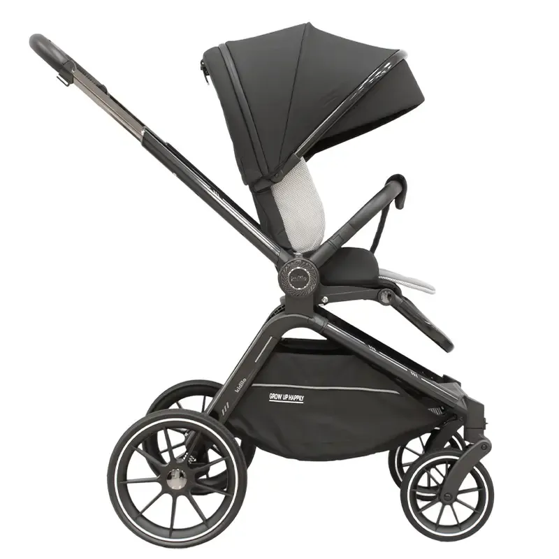 Pack Poussette Trio Élégance Kidilo – Nacelle + Siège Auto + Poussette + Sac à Dos, dès la Naissance