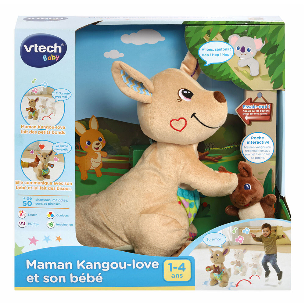 Maman Kangou-Love et son bébé - Vtech - Allobebe Maroc