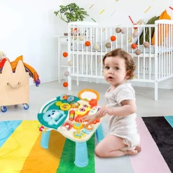 Trotteur et table d'activité interactive 2 en 1 - Huanger