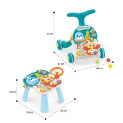 trotteur table interactive 2 en 1 huanger