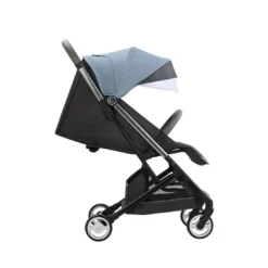 Poussette Légère Compacte – GUBI Aluminium bleu