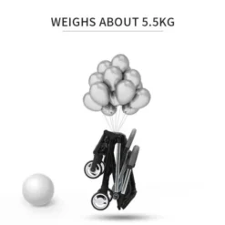 Poussette Légère Compacte – GUBI Aluminium