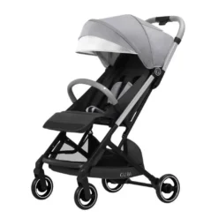Poussette Légère Compacte – GUBI Aluminium grise