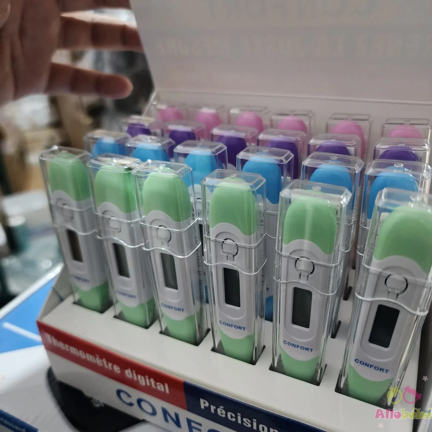 Thermomètre Digital à Embout Flexible Confort – Précision + Sécurité 8 Thermomètres