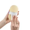 Éponge gant de bain pour bébé avec bande élastique : Nettoyage doux et pratique